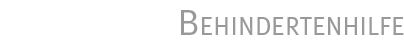 Behindertenhilfe
